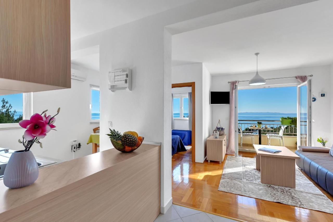 Apartments Santric - The Hill ماكارسكا المظهر الخارجي الصورة